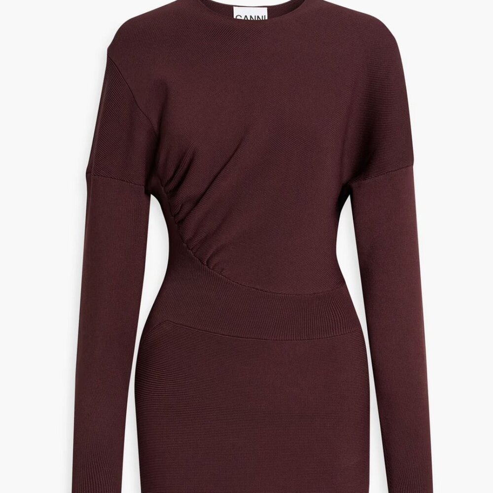 Ganni Knit Mini Dress